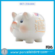 Ceramic Piggy Coin Bank Promoción regalo